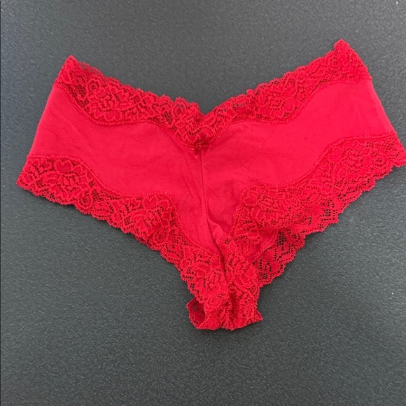 Lace Trim Red Women's Intimate Auden - Picture 1 of 2